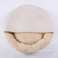 Dog Round теплый плюшевый мех кровать кошки